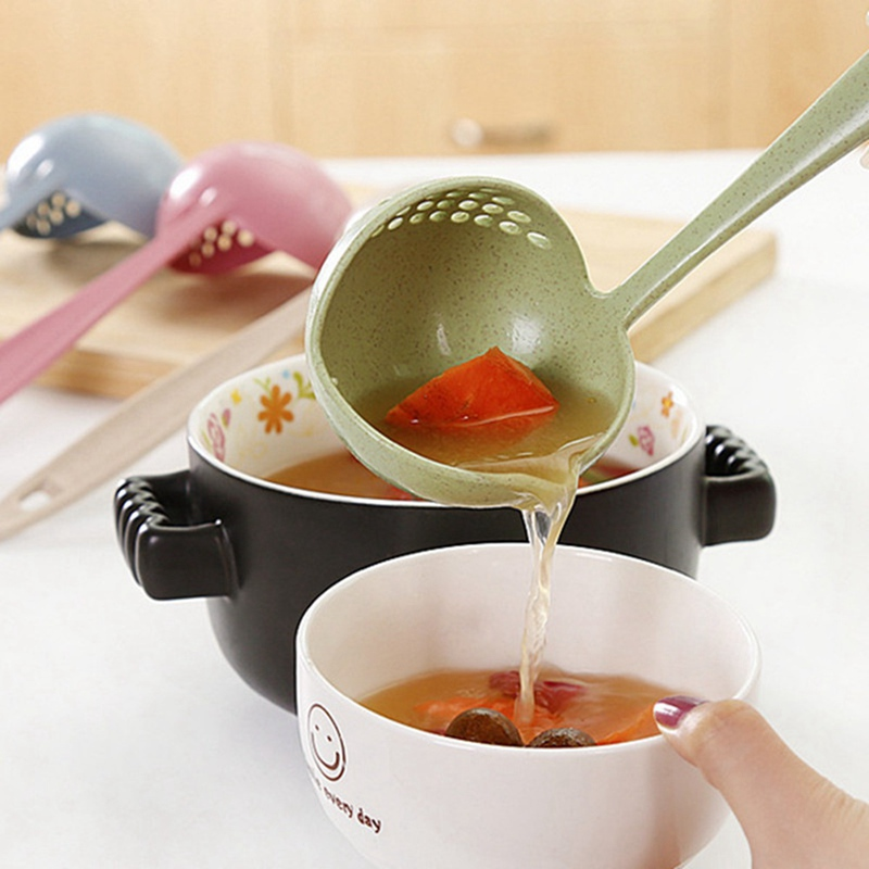 2 In 1 Kitchen Accessories Cooking Long Handle Spoon