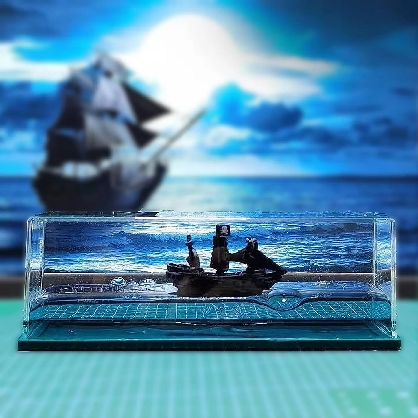 Unsinkable Table Cruise Ships (Titanic - Black Pirate)