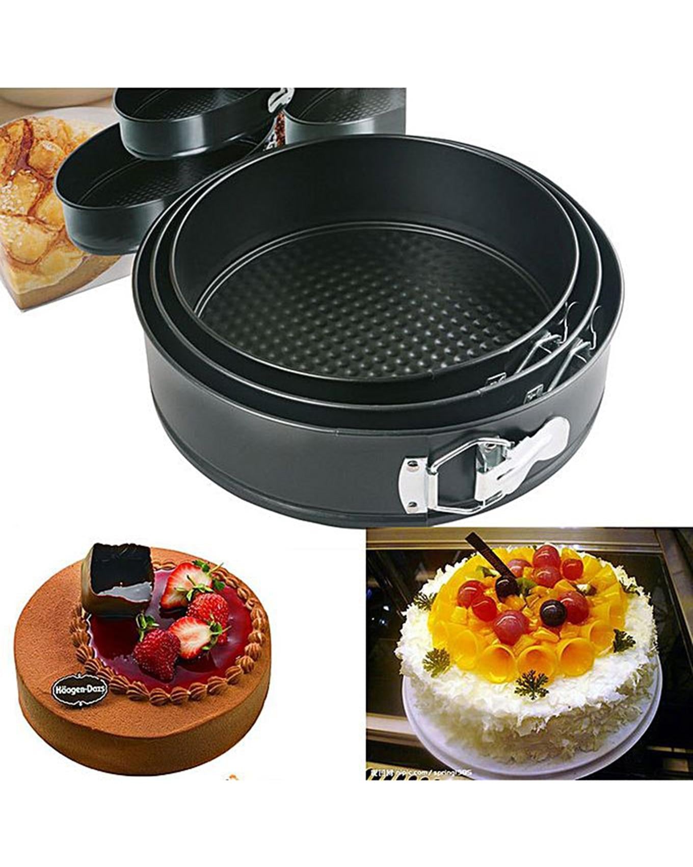 3 Size Non Stick Round Shape Cake Molds