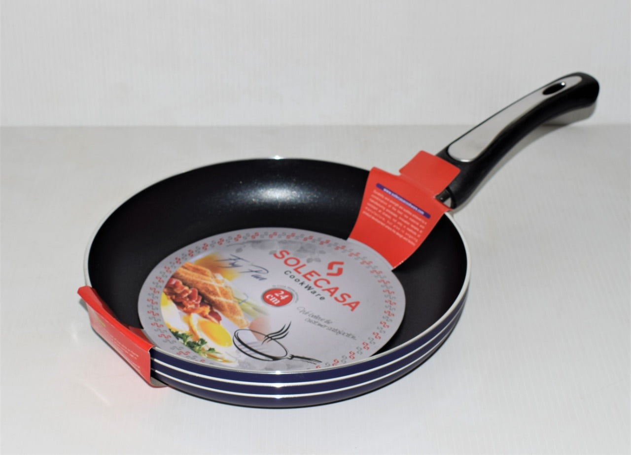 Fry pan/frying pan with lid makes your meal delicious in less time. Our heavy Aluminum material make the food healthier and easy to cook.