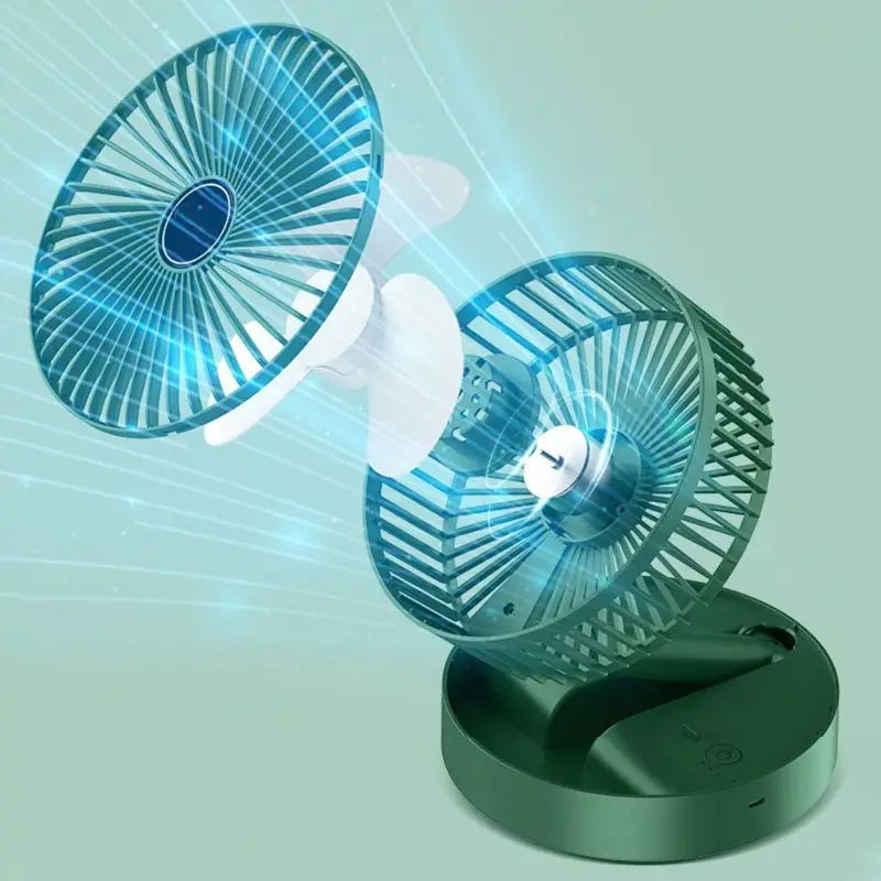 Telescopic Folding Fan Portable Fan Rechargeable