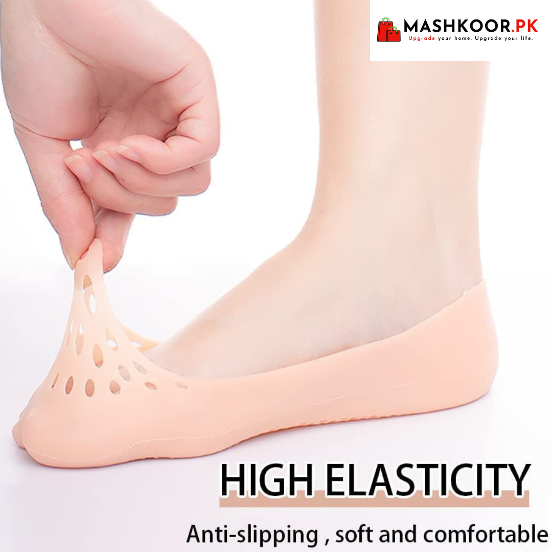 Silicone Moisturizing Gel Heel Socks Cracked Foot Skin Care Protector 1Pair