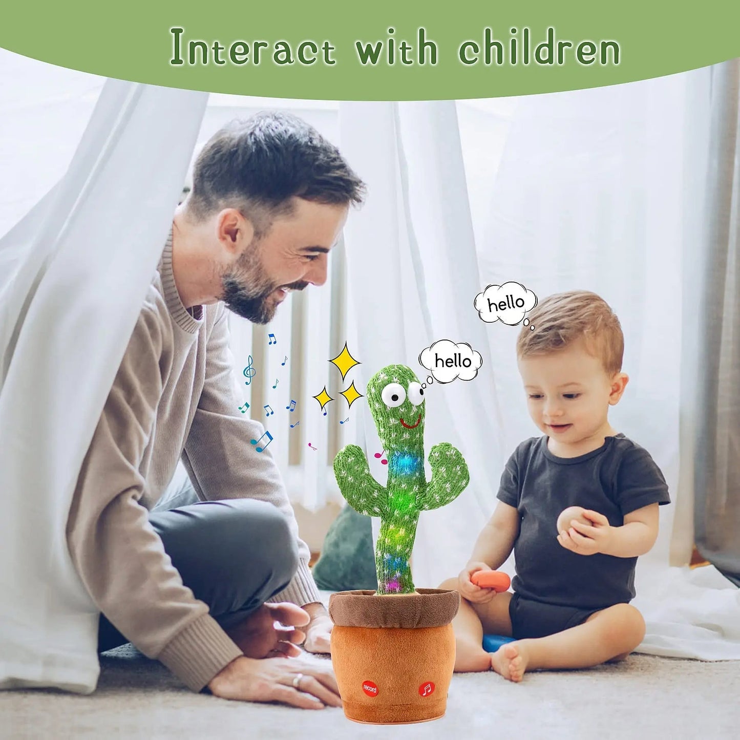 Dancing Cactus Talking Toy