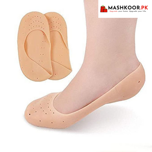 Silicone Moisturizing Gel Heel Socks Cracked Foot Skin Care Protector 1Pair