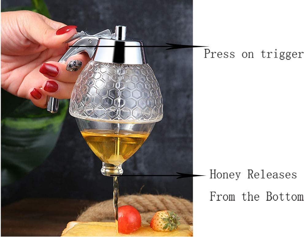 Honey Dispenser with Counter Top Storage Stand