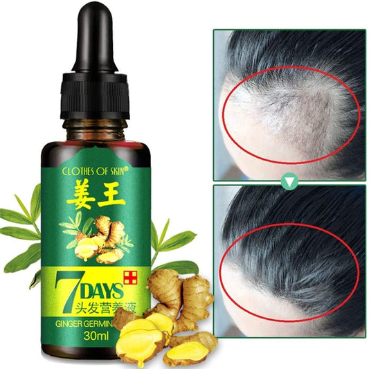 30ml Natural Hair Care Oil Old Gingee Chinese Style Hair Oil Angelica Essential Oil Hair Mask Essential Hair Growth Essence Oil