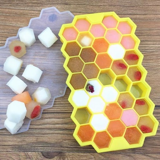 37 Cavity Honeycomb Silicone Ice Tray