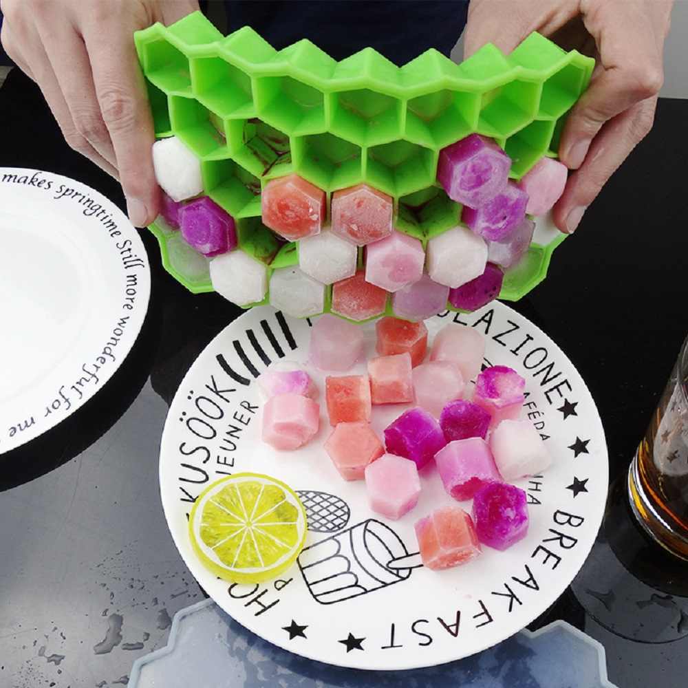 37 Cavity Honeycomb Silicone Ice Tray