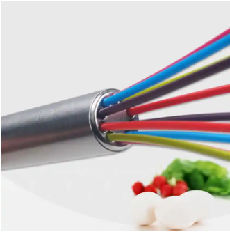 Silicone Whisk with Stainless Steel Handle