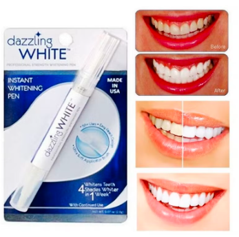 Dazzling White Teeth Whitening Pen Peroxide Tooth Cleaning Bleaching Kit