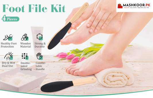 Professional Pedicure Foot File , Foot Scrubber - Perfect Foot Care for Cracked Heels - Corn Remover/File - Pedicure Tools, Heel Scraper File