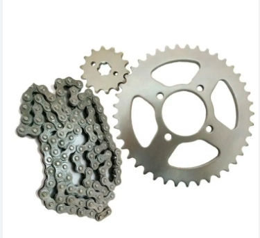 Chain sprocket for YBR125 (428H-118L,45 14T ) good quality imported