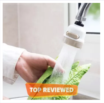 3 Modes Adjustable ABS Water Saving Tap with Aerator Nozzle