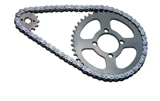 Chain sprocket for YBR125 (428H-118L,45 14T ) good quality imported