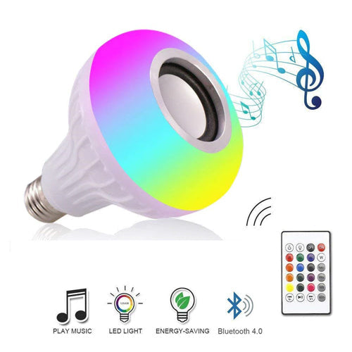 Rgb Bulb With Bluetooth And Speaker