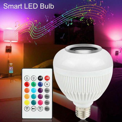 Rgb Bulb With Bluetooth And Speaker