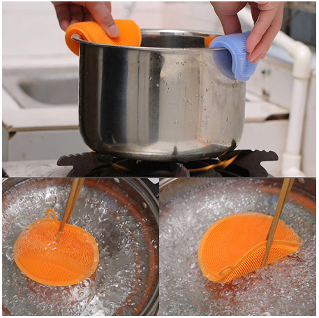 Dish Washing Silicone Sponge