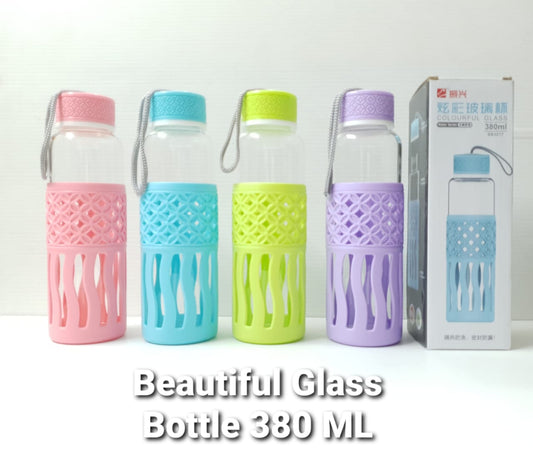 Beautiful Glass Bottle 380 ML