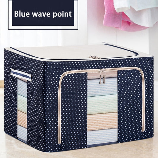 Clothes Quilt Storage Bags Steel Frame