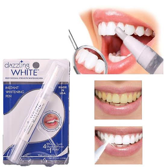 Dazzling White Teeth Whitening Pen Peroxide Tooth Cleaning Bleaching Kit