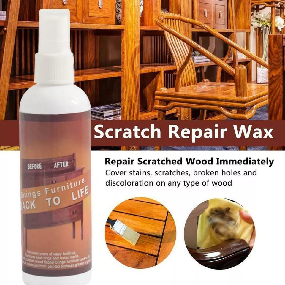 High Floor Furniture Repair Kit Scratch Touches Up Repair Wax Wooden Table Door Cabinet