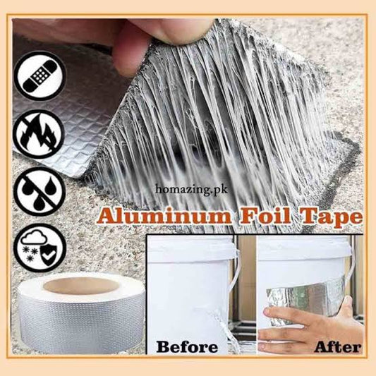 Super Strong Butyl Aluminum Foil Tape Repair Adhesive Tape Household Repair Supplies Accessories