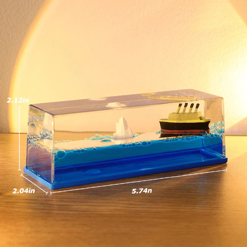 Unsinkable Table Cruise Ships (Titanic - Black Pirate)