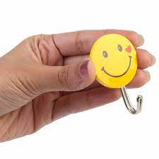 Wall Hanging Hooks Smiley 5pcs