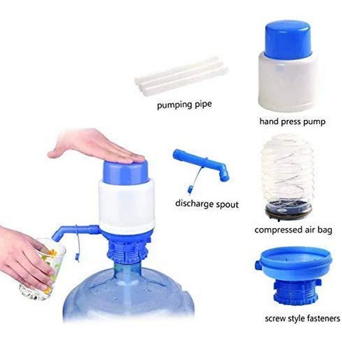 Manual Water Pump For 19 Liter Cans Large - Bottle Water Pump Dispenser