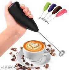 Portable Egg Beater and Coffee Mixer-Battery Operated