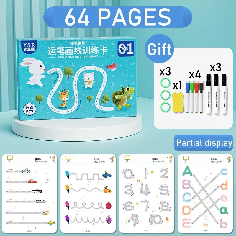 Magic Tracing Book 64 Pages (Big Size)