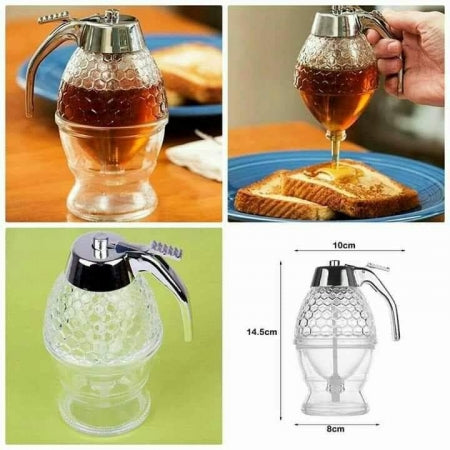 Honey Dispenser with Counter Top Storage Stand