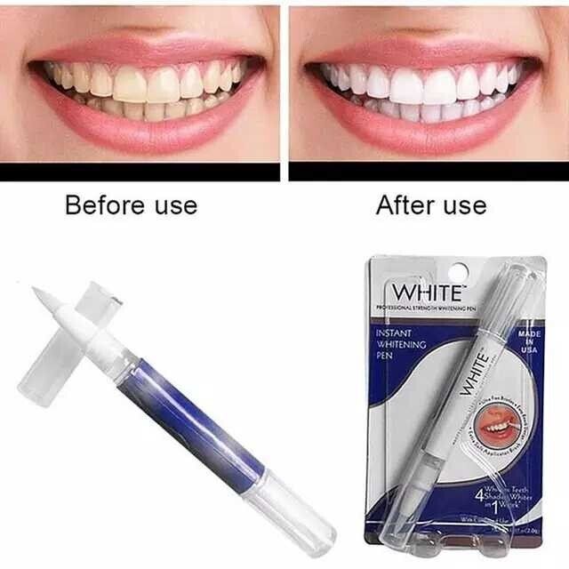 Dazzling White Teeth Whitening Pen Peroxide Tooth Cleaning Bleaching Kit