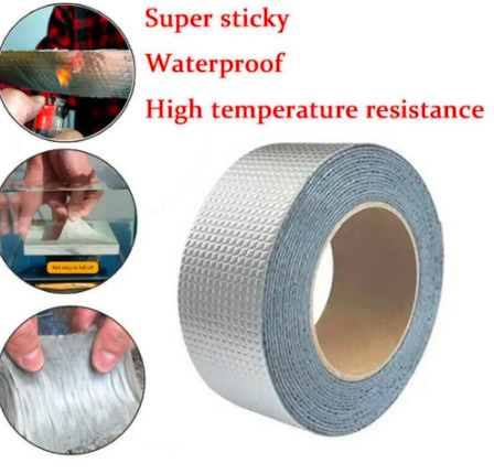 Super Strong Butyl Aluminum Foil Tape Repair Adhesive Tape Household Repair Supplies Accessories