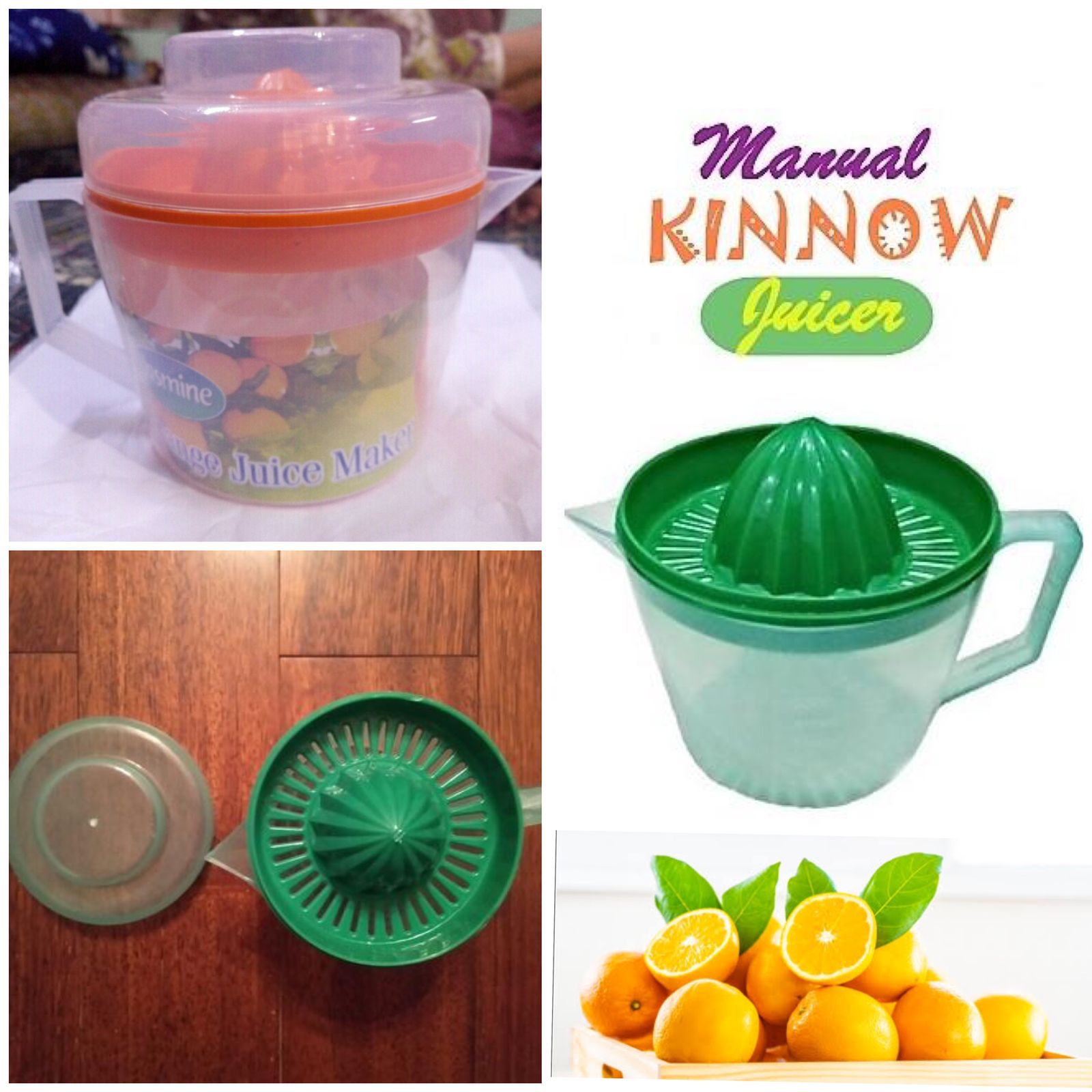 Portable Hand Manual Juicer Orange Lemon Citrus Squeezer Juice Hand Presser Organic Juice Extractor Mini Juice Maker - Mashkoor.pk