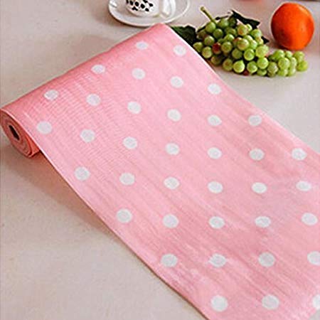 Antibacterial Waterproof Anti Slip Table/Kitchen Cupboard/Table Cushion Sheet Roll 30x300cm - Mashkoor.pk