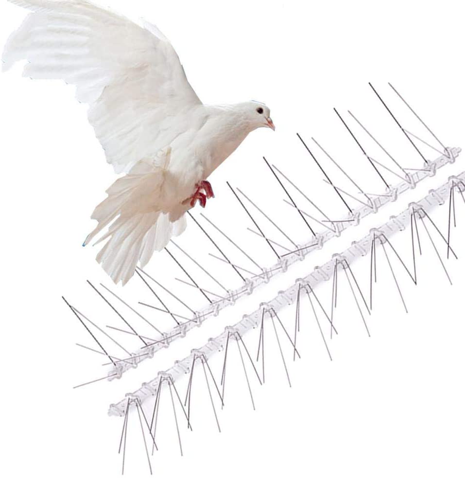 Bird Repeller Anti Birds Anti Pigeon Spike to Get Rid of Unwanted Pigeons and Scare Birds Pest Control Bird Repellent Garden Supplies - Mashkoor.pk