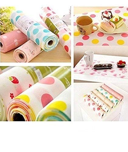 Antibacterial Waterproof Anti Slip Table/Kitchen Cupboard/Table Cushion Sheet Roll 30x300cm - Mashkoor.pk