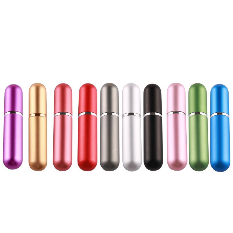 5ML Travel Portable Refillable Perfume Atomizer Bottle Scent Pump Spray Bottle - Mashkoor.pk