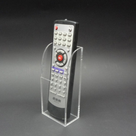 1 / 2 / 3 Slot Clear/Black Acrylic Wall Mounted Desk TV Air Conditioner Remote Control / Mobile Storage Holder Organizer Stand