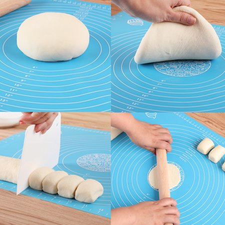 Silicone Baking Mat 50x40cm Nonstick Baking Mats  Anti-Slip Dough Heat Resistant, BPA Free