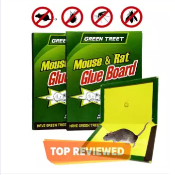 Pack of 3-Super Strong Sticky Rat Glue Trap Board Mouse Rodent Catcher Pads - Mashkoor.pk