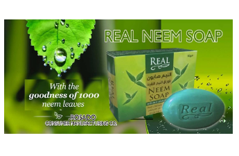 6 Pcs - Neem Herbal Soap - Pure Neem for Skin benefits - Face Wash - Shower -90gm