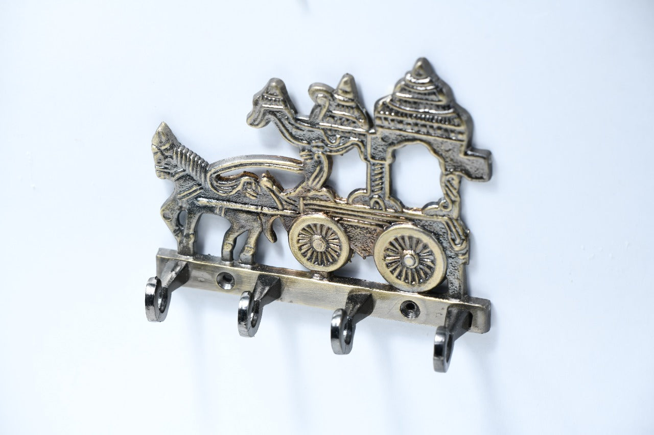 Horse Baggi Antique Wall Mounted Key Hooks Holder, Wall Mounted Antique Wall Mounted Antique (Chaabi Stand) - Mashkoor.pk