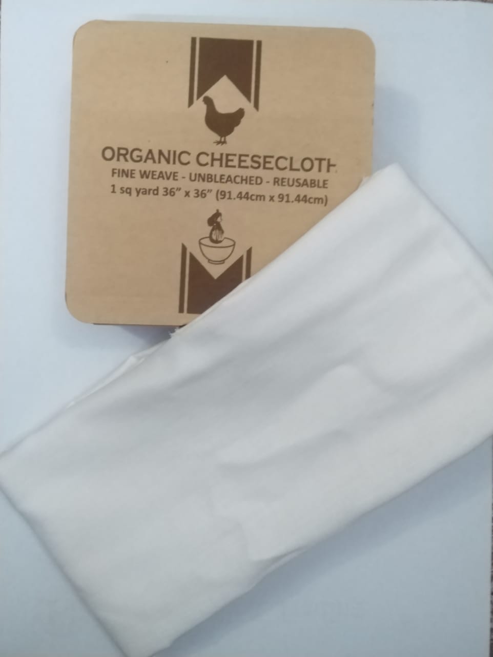 Reusable Organic Cotton Cheese Cloth for Straining Yogurt - Mashkoor.pk