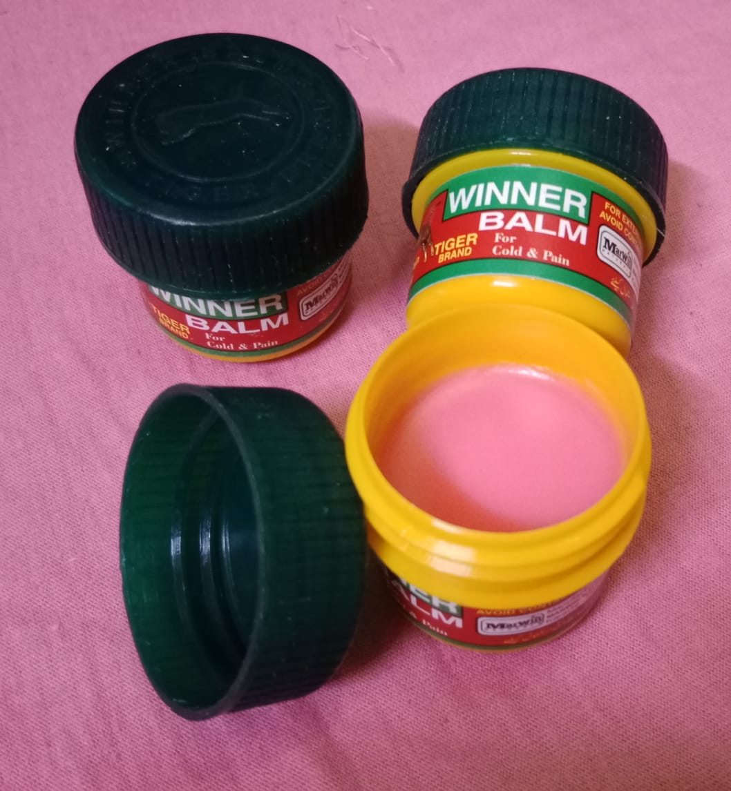 2 Pcs Winner Balm Pain Relieving Ointment- Red Extra Strength 0.70 oz (20G )