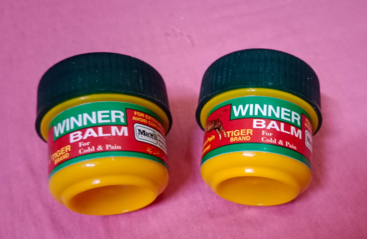 2 Pcs Winner Balm Pain Relieving Ointment- Red Extra Strength 0.70 oz (20G )