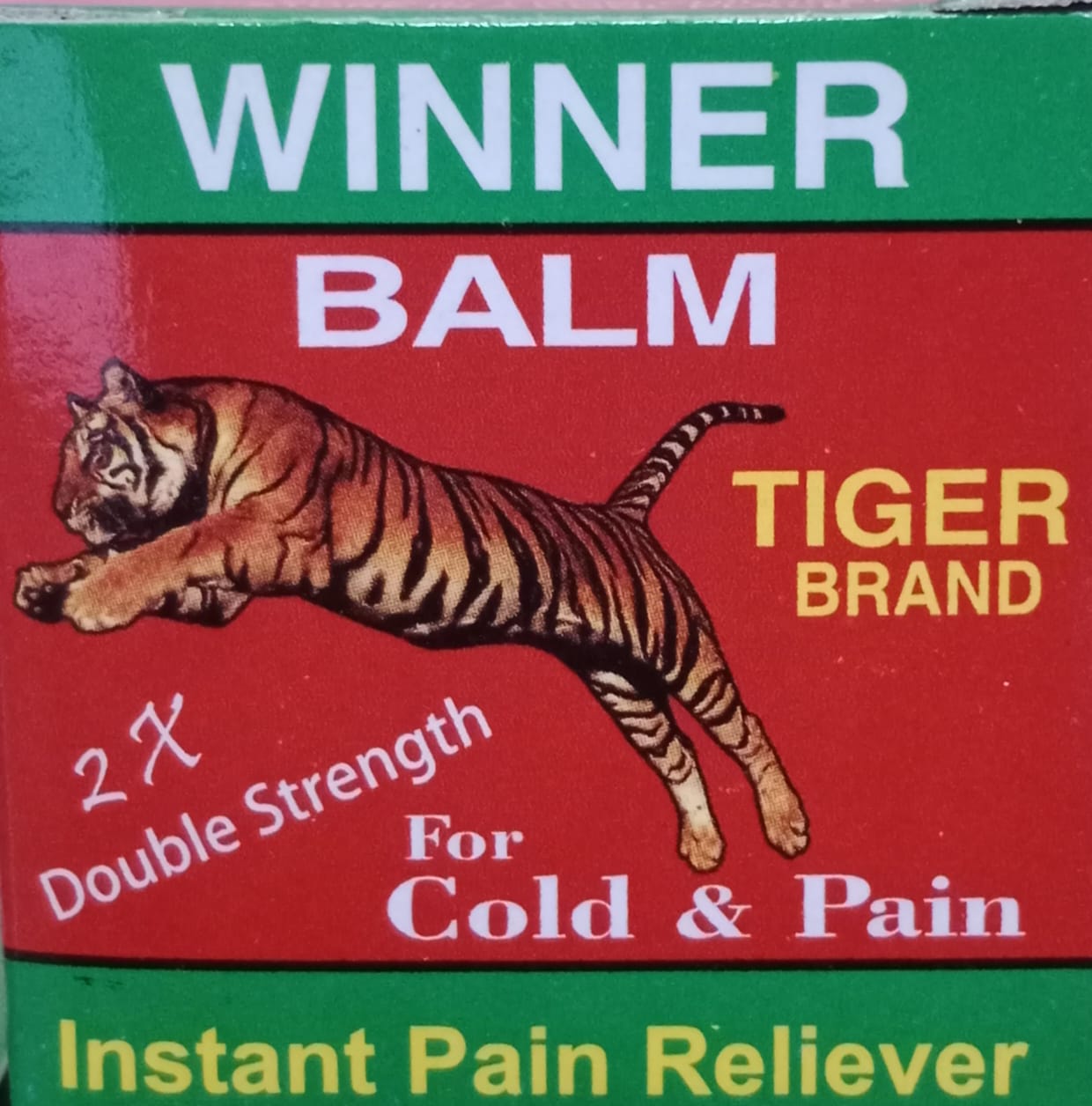 2 Pcs Winner Balm Pain Relieving Ointment- Red Extra Strength 0.70 oz (20G )