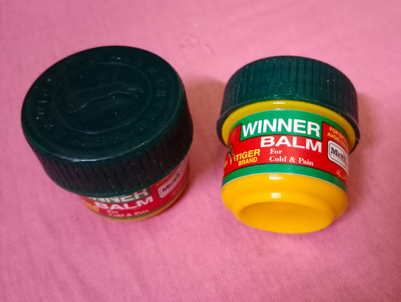 2 Pcs Winner Balm Pain Relieving Ointment- Red Extra Strength 0.70 oz (20G )